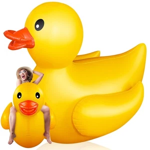 1 Stück 5 Fuß Riesige Aufblasbare Ente Riesige Gummiente Groß Aufblasbar... - Bild 1 von 7