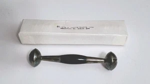 Vintage Sterlingsilber Baby Rassel Hantel in Box von St. Louis SilverCrafts Inc - Bild 1 von 8