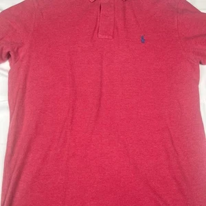 Polo Ralph Lauren × Ralph Lauren × Streetwear Polo Pony vestibilità classica rossa uomo - Foto 1 di 10