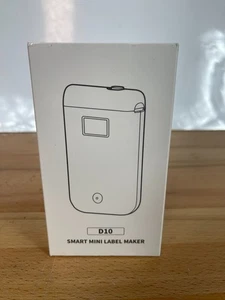 Smart Mini Label Maker D10 – Bluetooth Thermal Printer, White, USB, 15mm - Picture 1 of 2