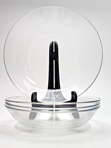 Set 4 Arcoroc France Vintage Rare "Classique Clear" 8 1/8" Coupe Suppenschalen - Bild 1 von 9