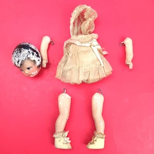 ANTIQUE DOLL:  FOR PARTS ONLY  LOUIS SCHULMAN OR DATZ & SON INC    KM - Imagen 1 de 7