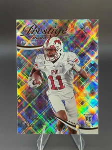 2023 Prestige Rashee Rice (RC) Diamond Parallel Rookie #372 SMU Mustangs CHIEFS - Imagen 1 de 5