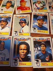 1983 Topps All-Star Game Commemorative Set 22 Karten - Bild 1 von 8