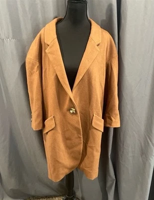 Anthropologie Cartonnier Abrigo Mezcla Lana Mujer Talla Mediana Foto 1 de 4