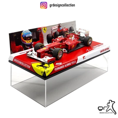 Fernando Alonso - Ferrari F2012 - F1 Winner Malaysian GP 2012 / HotWheels / 1:43 - Immagine 1 di 4