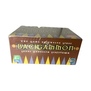 Zabazoo Board Game Backgammon Box SW (New) - Picture 1 of 1