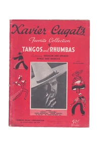 Xavier Cugat's Favorite Collection of Tangos and Rhumbas Sheet Music Book 1936 - Foto 1 di 5