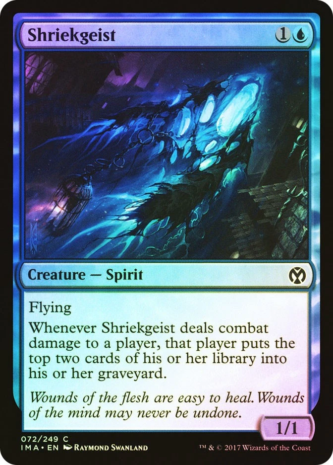 MTG FOIL Shriekgeist  - Iconic Masters #072 - Image 1 of 1