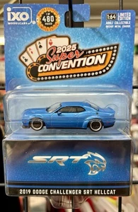 IXO MODELCARS 2025 SUPER CONVENTION 2019 DODGE CHALLENGER SRT HELLCAT - Picture 1 of 8