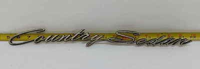 Б/у оригинальная четверть панели надпись эмблема C0AB-7125622 1960 Ford Country седан (683) - Изображение 1 из 4