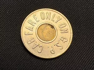 Garden State Parkway Toll Booth Token New Jersey NJ GSP G.S.P. Car Transit - Picture 1 of 4