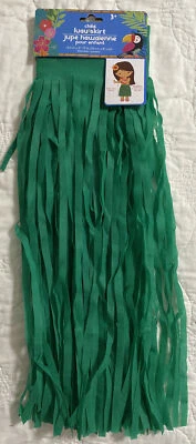 Child Hawaiian Luau Grass Skirt Adjustable Hula Dance Costume One Size fits most - Image 1 of 3