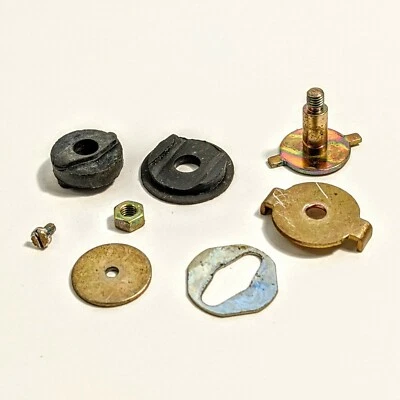 Dual 1214 Turntable Parts Motor Mounting Hardware - Image 1 of 4