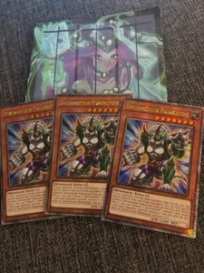 Yugioh 3x Dinowrestler Pankratops Quarter Century MP24-DE047 1.AUFLAGE MINT - Bild 1 von 1
