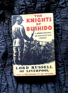 The Knights of Bushido by Lord Russell of Liverpool 1958 2nd Edition Hardcover - Picture 1 of 4