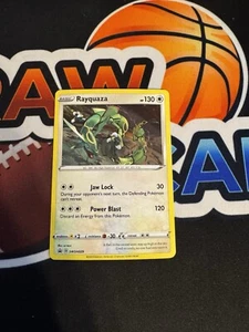 Pokemon Rayquaza SWSH029 Holo Rare Black Star Promo Crown Zenith - Bild 1 von 2