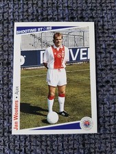 Jan Wouters Dutch issue MERLIN SHOOTING STARS CARD 91/92 AJAX Like Panini TCG
