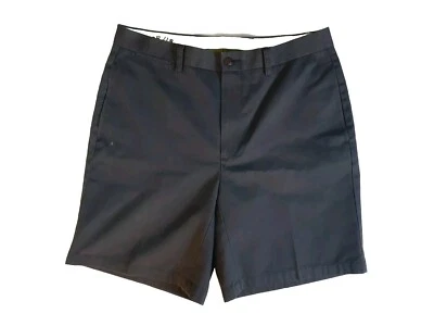 Orvis Shorts Men 36 Stone Blue Khaki Chino Flat Front Cotton 9 in Inseam Fishing - Image 1 of 4