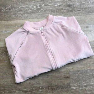 IDEOLOGY Full Zip Up Long Sleeve Pink Sweatshirt Girl's Size L - Picture 1 of 8