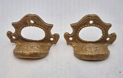 Vintage / Antique Handles Drawer Pulls Handle Furniture Hardware Lot of 2 - Image 1 of 4