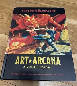 Dungeons & Dragons 5e: Arts & Arcana A Visual History HC Wotc quinta edición - Imagen 1 de 4