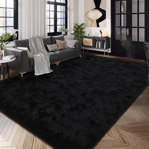 Luxury Fluffy Area Rug Modern Shag Rugs for Bedroom Living Room, Super S - Picture 1 of 12