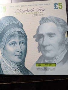 2002 Debden C162 £5 Lowther Stephenson/Fry *999216 Limited Edition Banknote Set - Bild 1 von 4