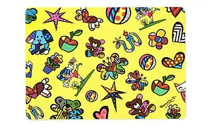 ROMERO BRITTO PLACEMAT: MINI ICONS DESIGN ** NEW ** - Picture 1 of 1