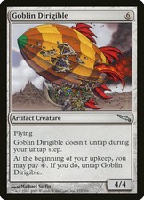 1X Goblin Dirigible - Mirrodin - FOIL EX MTG CARD