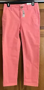 Loft Modern The Modern Slim 0 27" inseam Coral Brand New - Picture 1 of 6