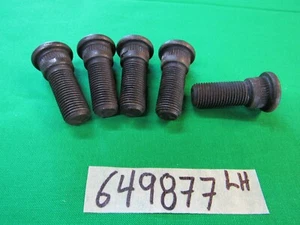 Wheel Stud Left Thread NOS 649877 five pieces Fit Willys jeep M38 M38A1 - Picture 1 of 2
