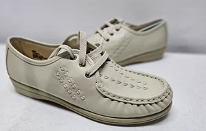 New Soft Spots Bonnie Lite Womens Size 10 M Bone Loafer Shoe Oxford Casual Work - Picture 1 of 9