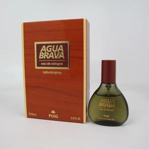 AGUA BRAVA by Puig 25 ml/ 0.8 oz Eau de Cologne Spray NIB - Picture 1 of 1