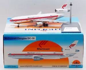 Inflight1:200 Martinair Holland McDonnell DC-10-30 Druckgussflugzeug Modell PH-MCO - Bild 1 von 13