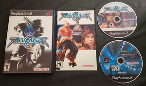 Soul Calibur II PS2/PlayStation 2 with case, instructions & bonus demo disc - Picture 1 of 4