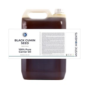 Mystic Moments Black Cumin Seed Carrier Oil -100% Pure- 5 Litre - Picture 1 of 5