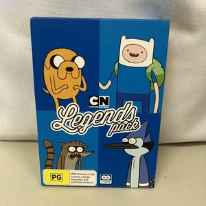 Cartoon Network Legends Pack 2 Disc Set DVD Adventure Time Regular Show Region 4 - Picture 1 of 11