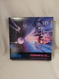 Vintage Springbok 1993 STAR TREK 1000 Piece Jigsaw Puzzle Robert Peak Hallmark - Picture 1 of 7