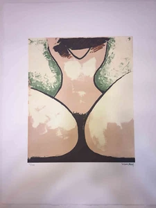Man Ray Litografia off set cm 50x65 Firma su lastra con certificato - Foto 1 di 6
