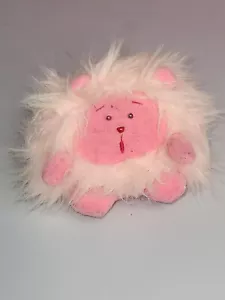 1985 Animal Fair Chubbles Giggly Friend Chiggles Sound Plush Moonglow Pink - Picture 1 of 12