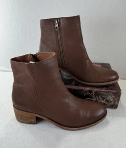 Women's Kork Ease Zip On Ankle Boot Mayten Tan Aztec Brown Leather K54006 7.5 M - Picture 1 of 20