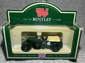 LLEDO DG46 000 1930 BENTLEY 4.5LTR - BRITISH RACING GREEN - TV TIMES #36 - Picture 1 of 6