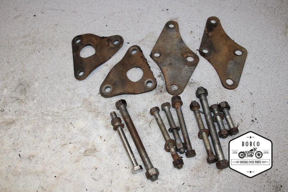 Honda CL200 1974 pernos de montaje del motor herrajes tornillos del motor V14-1677.ux Foto 1 de 4