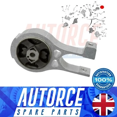 Lower Engine Mount Mounting Fits Peugeot 407 508 807 Expert 1.6 2.0 HDI - 1806H4 - Image 1 of 4