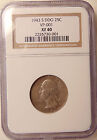 1943-S Washington Quarter - Scarce FS-101 DDO NGC XF40 - Very Nice looking Coin