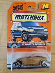 1998 Matchbox Plymouth Prowler (MB18) new in package. - Picture 1 of 2