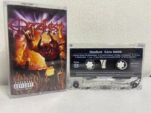 Ozzfest Live 2022 Cassette tape metal Sony music Thailand press Tested - Foto 1 di 4