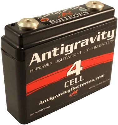 Antigravity Batteries AG-401 4 Cell Small Lithium Ion Motorcycle Battery Honda - Image 1 of 4