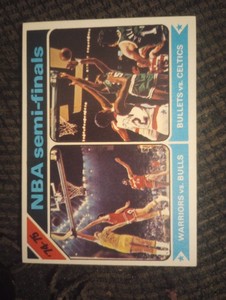 1975-76 Topps Basketball NBA Semifinals card #188 in Ex condition